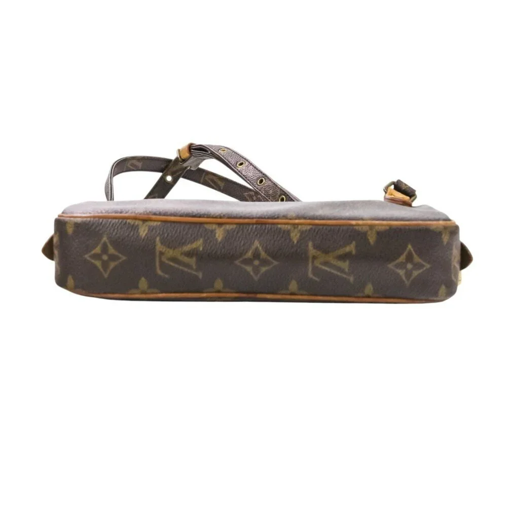 LOUIS VUITTON Authentic Brown Monogram Pochette Mini Bag - Picture 5 of 16